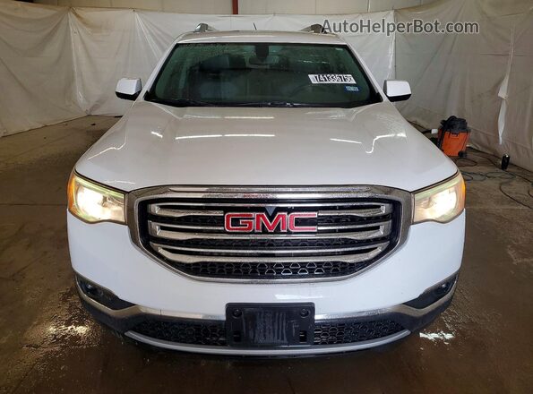 1GKKNMLS7KZ285751 2019 GMC ACADIA White Вид спереду