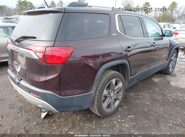 1GKKNNLS9JZ160741 2018 GMC ACADIA Темно-бордовый Задняя правая четверть