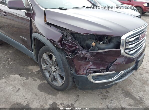 1GKKNNLS9JZ160741 2018 GMC ACADIA Темно-бордовый Вид спереди