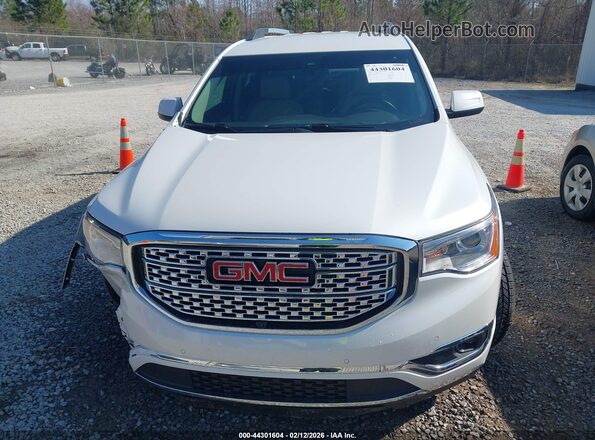 1GKKNPLS5KZ220446 2019 GMC ACADIA Белый Вид задней части салона