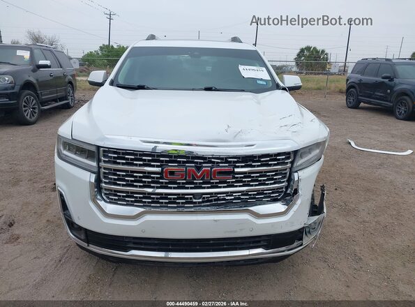 1GKKNPLS7LZ185765 2020 GMC ACADIA Белый Вид задней части салона