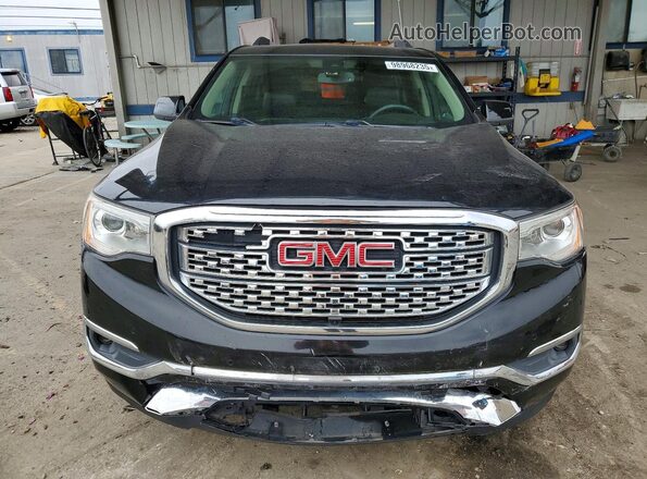 1GKKNPLS8HZ321652 2017 GMC ACADIA Черный Вид спереди