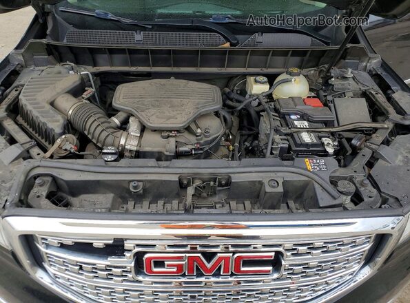 1GKKNPLS8HZ321652 2017 GMC ACADIA Черный Вид подкапотного пространства