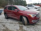 2018 Gmc Acadia Denali Бордовый vin: 1GKKNPLS8JZ123613
