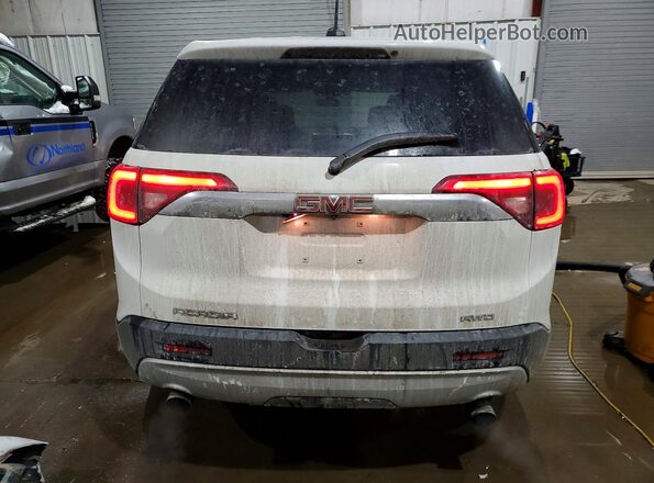 1GKKNRLS0KZ156358 2019 GMC ACADIA White Widok z tyłu