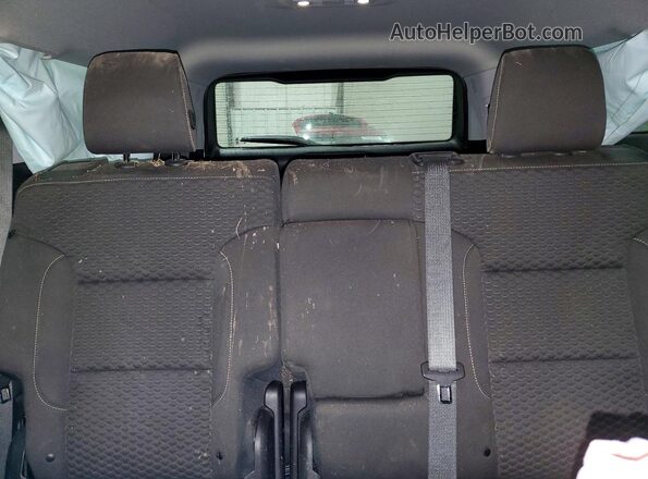 1GKKNRLS0KZ156358 2019 GMC ACADIA White Widok tylnych siedzeń