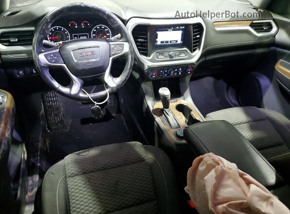 1GKKNRLS0KZ156358 2019 GMC ACADIA White Widok deski rozdzielczej