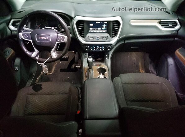 1GKKNSLA8JZ192537 2018 GMC ACADIA Угольный Вид панели приборов
