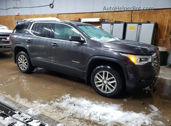 1GKKNSLA8JZ192537 2018 GMC ACADIA Угольный Передняя правая четверть