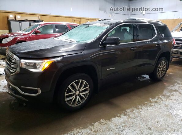 1GKKNSLA8JZ192537 2018 GMC ACADIA Угольный Передняя левая четверть