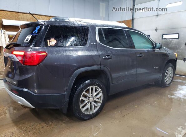 1GKKNSLA8JZ192537 2018 GMC ACADIA Угольный Задняя правая четверть