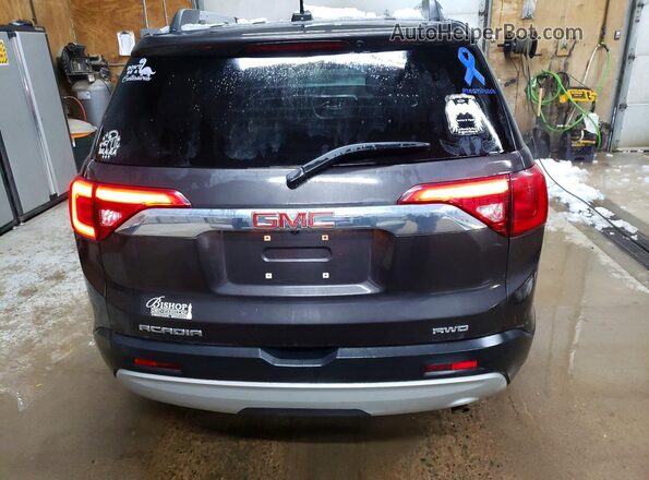 1GKKNSLA8JZ192537 2018 GMC ACADIA Угольный Вид сзади