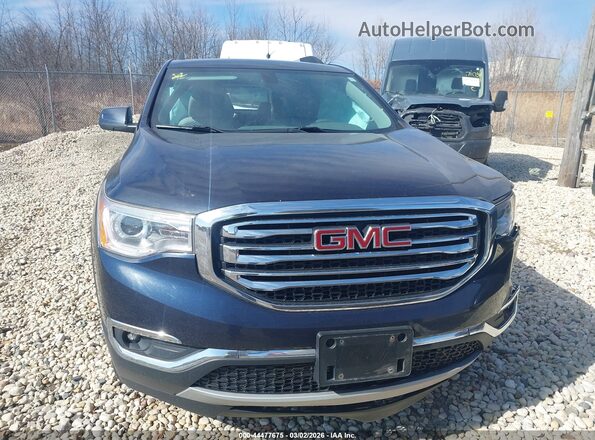 1GKKNSLS0HZ232502 2017 GMC ACADIA Blue უკანა სალონის ხედი