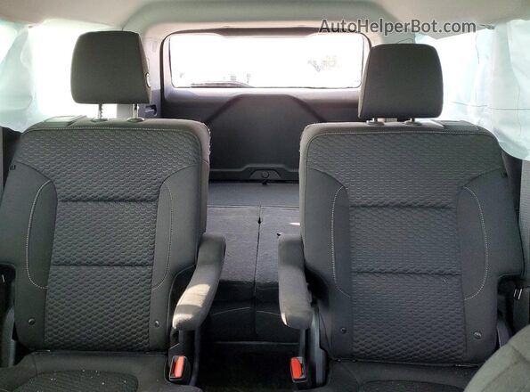 1GKKNSLS6KZ299404 2019 GMC ACADIA Silver უკანა სავარძლების ხედი