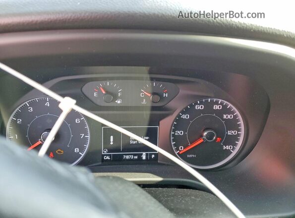 1GKKNSLS6KZ299404 2019 GMC ACADIA Silver ხელსაწყოთა პანელის ხედი