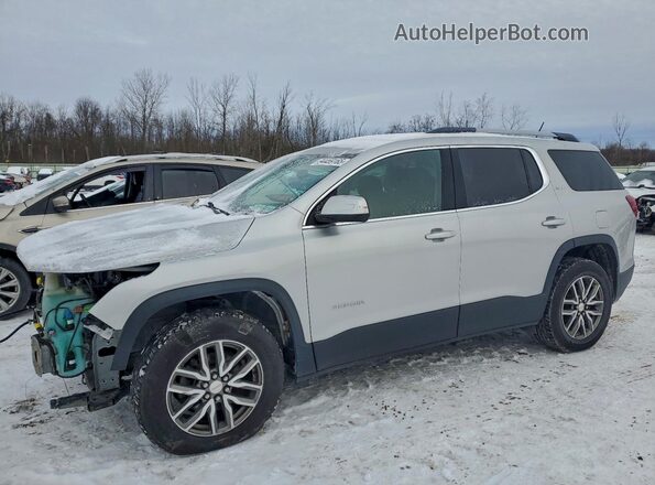 1GKKNSLSXKZ258709 2019 GMC ACADIA Silver Front left