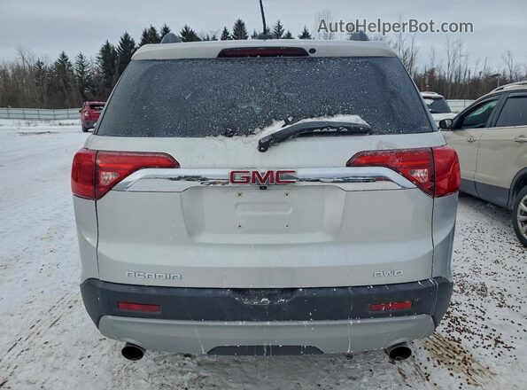 1GKKNSLSXKZ258709 2019 GMC ACADIA Silver Rear view