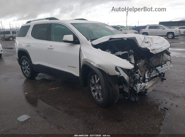 1GKKNUL43PZ250004 2023 GMC ACADIA Белый Передняя правая четверть