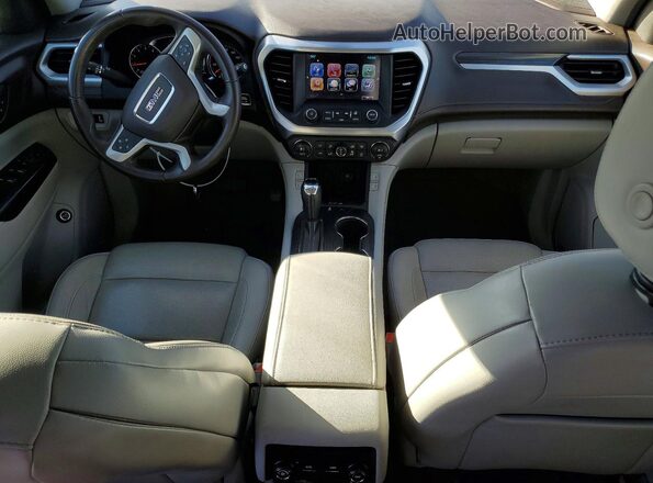 1GKKNULS2HZ258224 2017 GMC ACADIA Белый Вид панели приборов