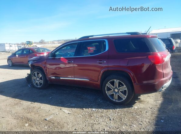 1GKKNXLS2HZ262260 2017 GMC ACADIA Красный Панорамный вид салона 360°