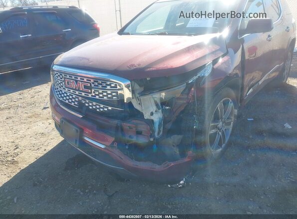 1GKKNXLS2HZ262260 2017 GMC ACADIA Красный Вид спереди