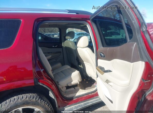 1GKKNXLS2HZ262260 2017 GMC ACADIA Красный Вид наклейки с VIN-кодом