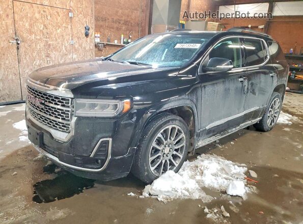 1GKKNXLS3MZ104231 2021 GMC ACADIA Черный Передняя левая четверть