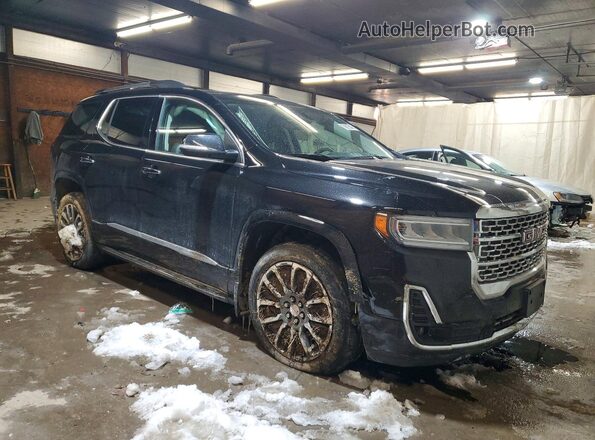 1GKKNXLS3MZ104231 2021 GMC ACADIA Черный Передняя правая четверть