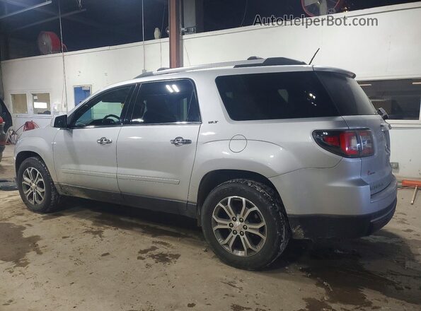 1GKKVRKD0GJ345309 2016 GMC ACADIA Серебряный Задняя левая четверть