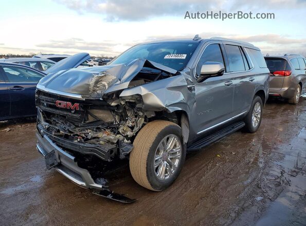 1GKS2BKD9PR218155 2023 GMC YUKON Серый Передняя левая четверть