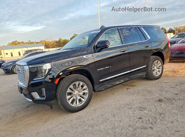 1GKS2DKLXPR240782 2023 GMC YUKON Черный Передняя левая четверть