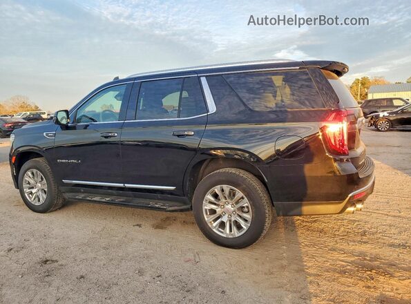 1GKS2DKLXPR240782 2023 GMC YUKON Черный Задняя левая четверть