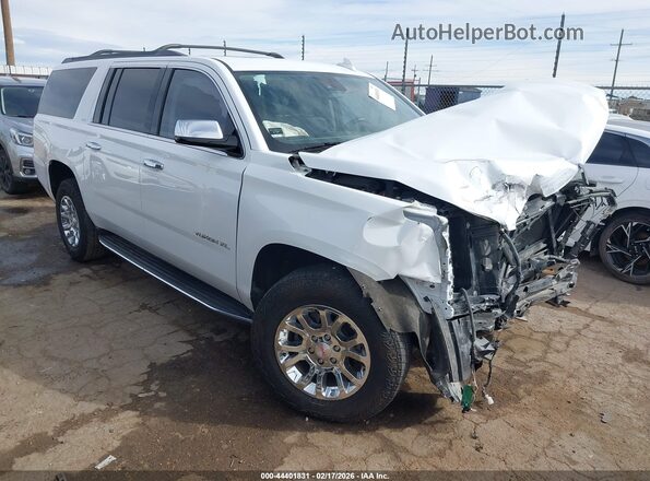 1GKS2GKC5JR161027 2018 GMC YUKON White Przód prawy