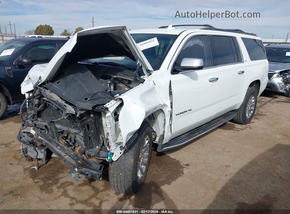1GKS2GKC5JR161027 2018 GMC YUKON White Przód lewy