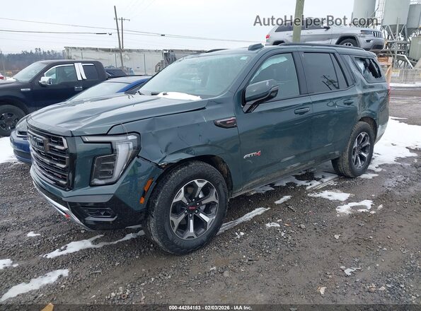 1GKS2VR86SR337414 2025 GMC YUKON Синий Передняя левая четверть