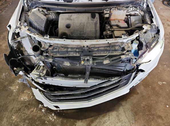 1GNEVGKW2KJ256792 2019 CHEVROLET TRAVERSE Белый Вид подкапотного пространства
