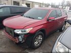 2019 Chevrolet Traverse 1lt Red vin: 1GNEVGKW2KJ285077