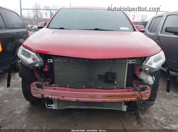 1GNEVGKW2KJ285077 2019 CHEVROLET TRAVERSE Red Widok wnętrza z tyłu