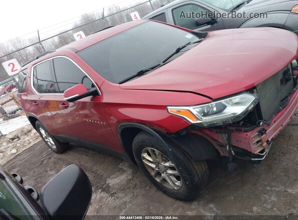 1GNEVGKW2KJ285077 2019 CHEVROLET TRAVERSE Red Widok wnętrza 360 stopni