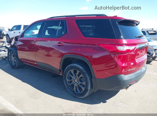 1GNEVJKW4LJ249275 2020 CHEVROLET TRAVERSE Красный Задняя левая четверть