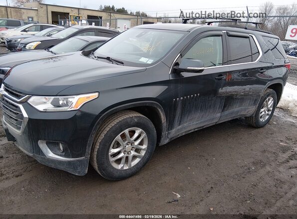 1GNEVMKW2LJ223694 2020 CHEVROLET TRAVERSE Черный Передняя левая четверть