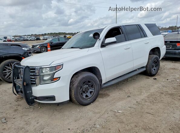 1GNLCDEC5LR257502 2020 CHEVROLET TAHOE Белый Передняя левая четверть