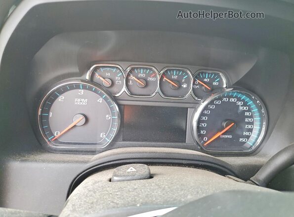 1GNLCDEC5LR257502 2020 CHEVROLET TAHOE Белый Вид щитка приборов