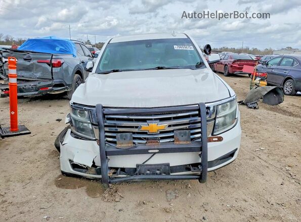 1GNLCDEC5LR257502 2020 CHEVROLET TAHOE Белый Вид спереди