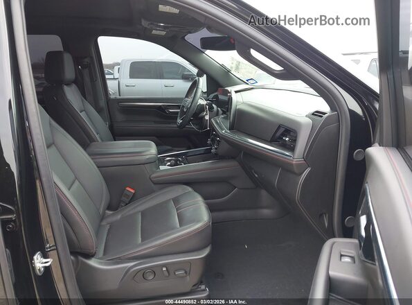 1GNS5RRD7SR163089 2025 CHEVROLET TAHOE Black Widok wnętrza z przodu
