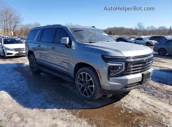 1GNS6ERDXSR128701 2025 CHEVROLET SUBURBAN Gray Przód prawy
