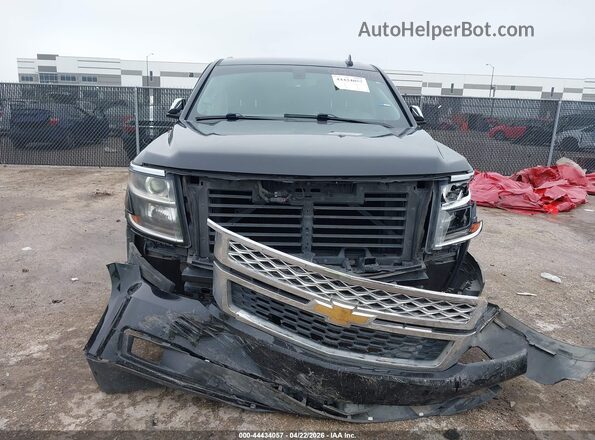 1GNSCAKC7JR255410 2018 CHEVROLET TAHOE Черный Вид панели приборов