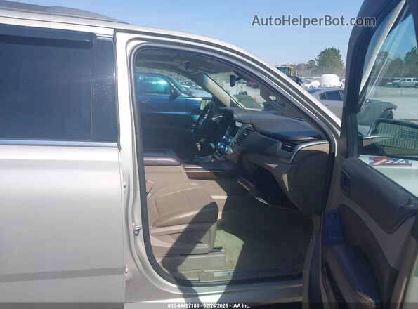 1GNSCBKC7GR401075 2016 CHEVROLET TAHOE Кремовый Вид салона спереди