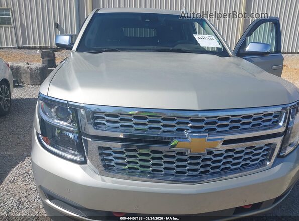 1GNSCBKC7GR401075 2016 CHEVROLET TAHOE Кремовый Вид спереди