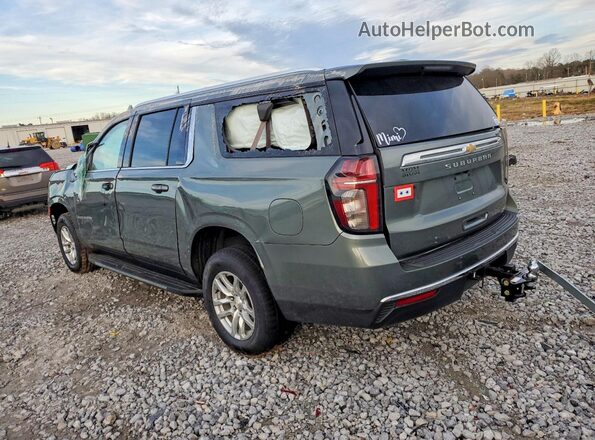 1GNSCCKDXPR195555 2023 CHEVROLET SUBURBAN Green Задня ліва чверть